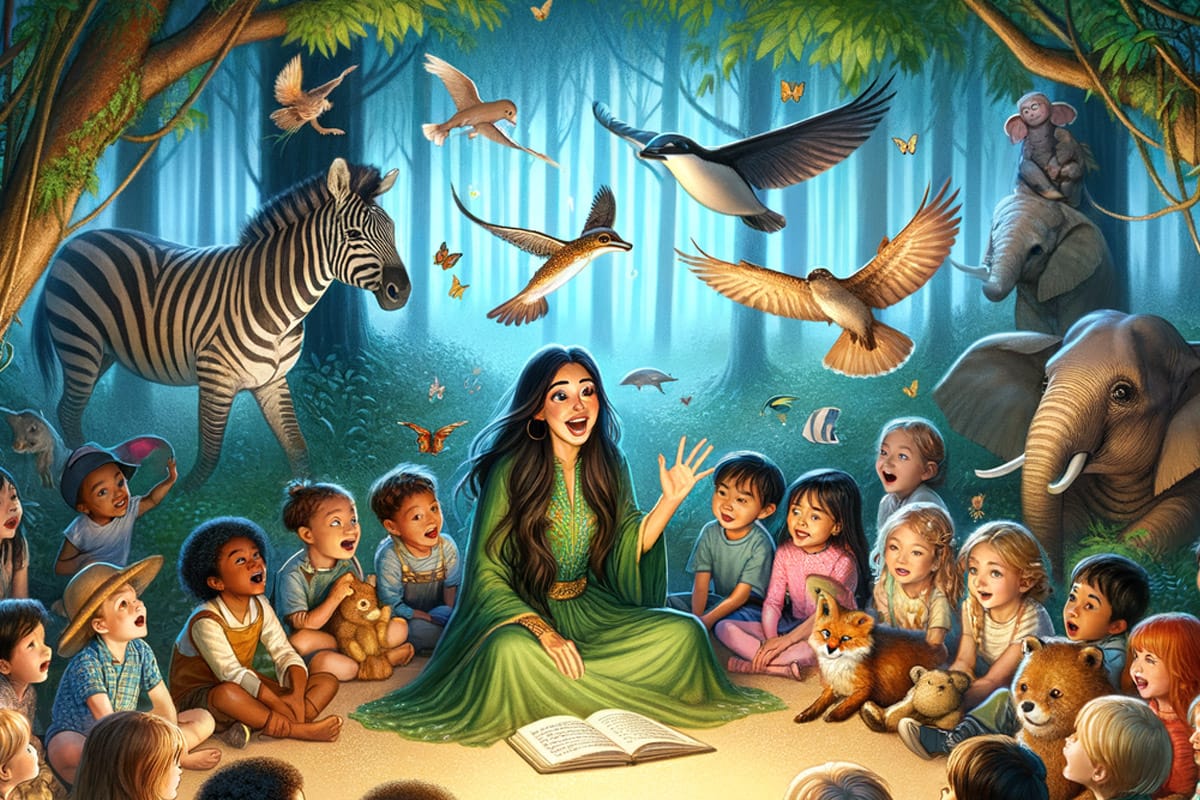 The Wild Tales We Tell: Introducing Children to Wildlife Conservation Through Enchanting Stories
