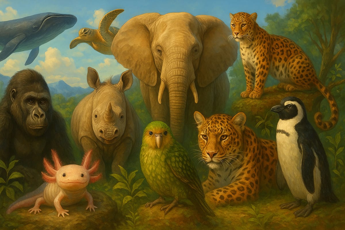 10 Endangered Species You Can Help Save Today