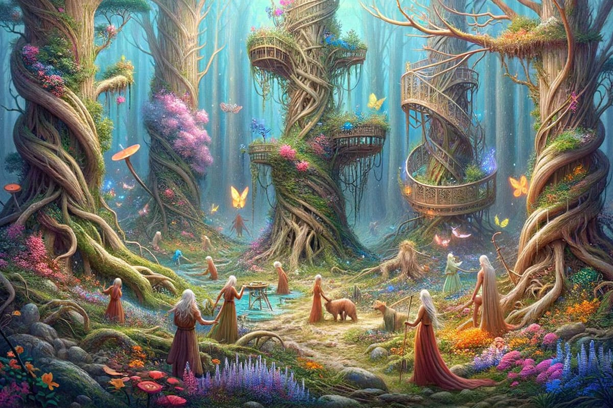Rediscovering Lost Woods: Where Fantasy Meets Restoration in Fantastical Tales