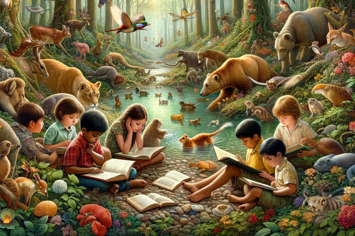 Whispering Woods: The Integration of Children's Literature and Wildlife Conservation