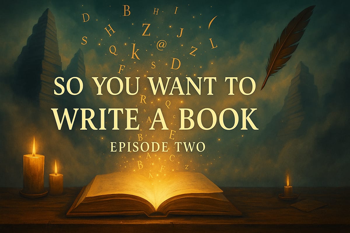 So You Want to Write a Book: What Every New Writer Needs to Know First [EPISODE TWO]