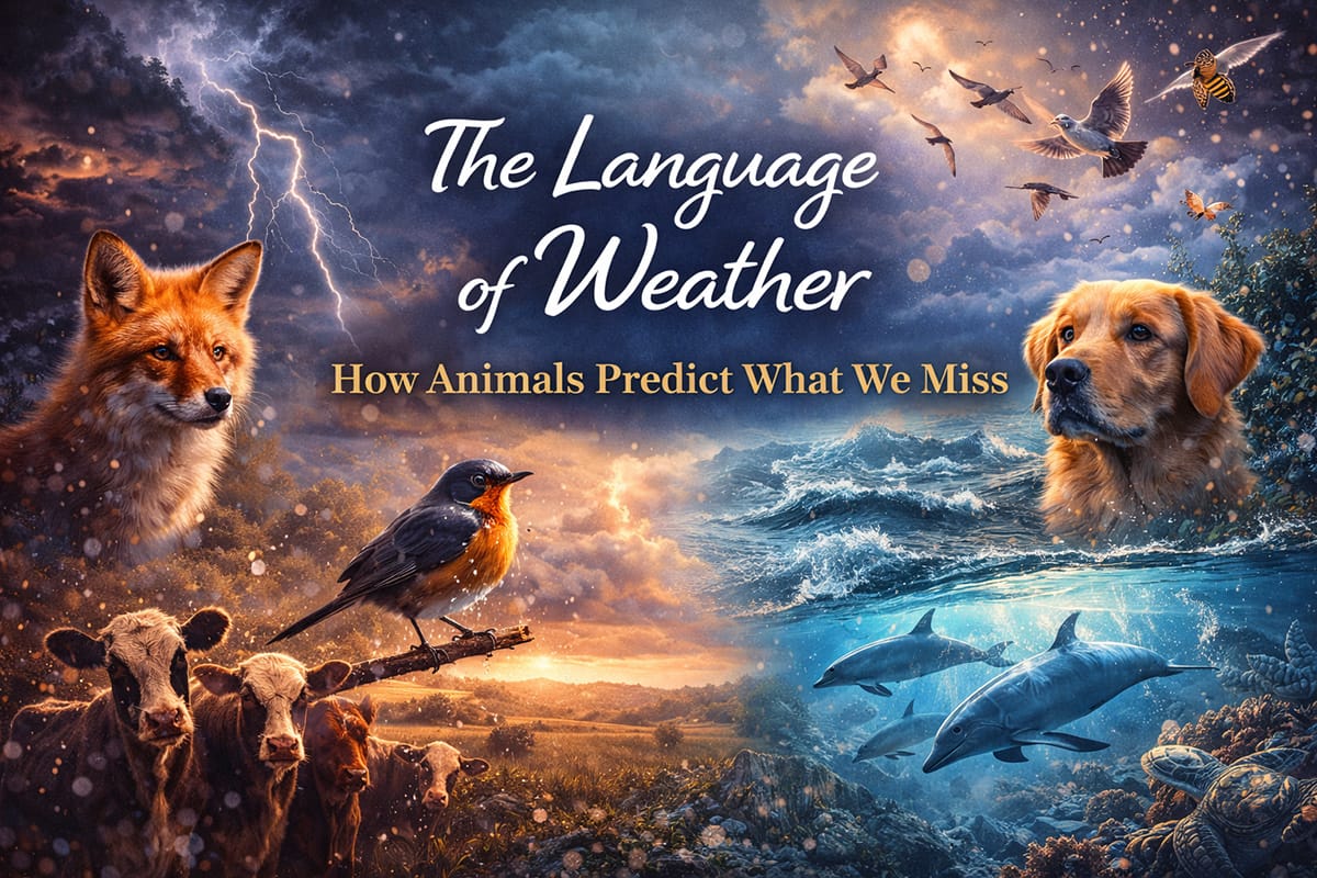 The Language of Weather: How Animals Predict What We Miss