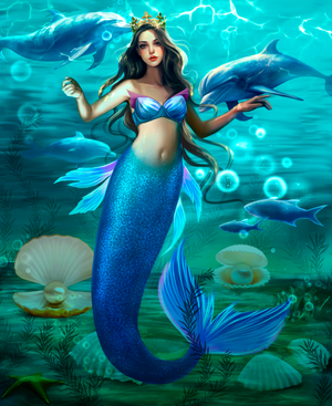 The Mermaid - Kingdom of Meridien, Sea of Azar.-cover