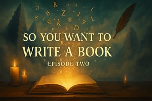 So You Want to Write a Book: What Every New Writer Needs to Know First [EPISODE TWO]-cover
